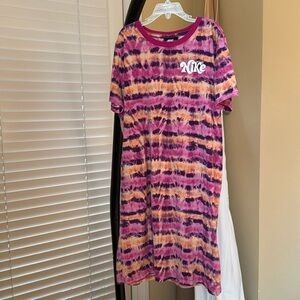 Nike Tie Dye Shirt Dress